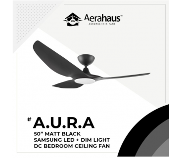 Alaska AURA Dc Ceiling Fan 50"  With LED Light For Home And Living Room