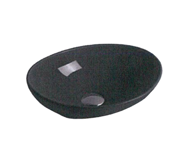 Dusch 1001114MB (T) Counter Top Basin Black Outside and Inside