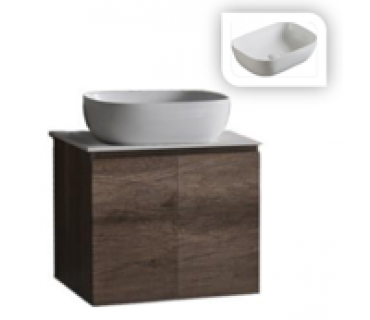 Soild Top Cabinet With Basin